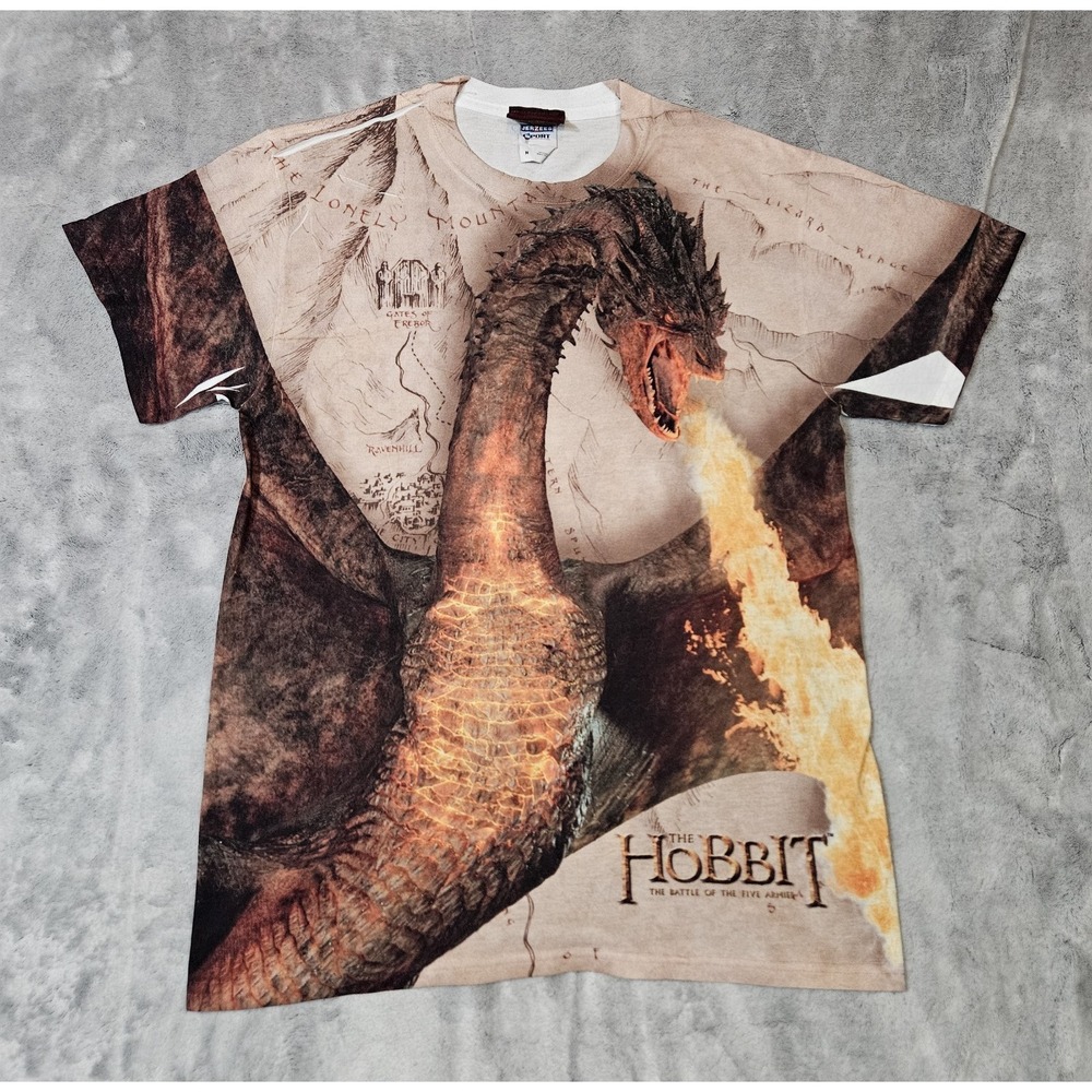 The Hobbit The Battle Of The Five Armies T Shirt Movie Promo Men's Medium